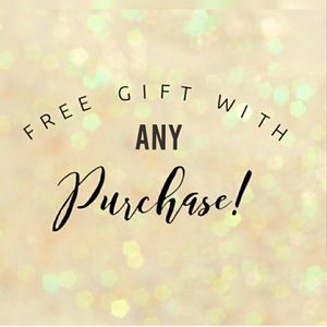 ✨✨free gift with any purchase! ✨✨